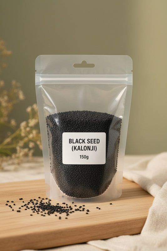 Black Seed (Kalonji) – 100% Pure Nigella Sativa Seeds – 150g