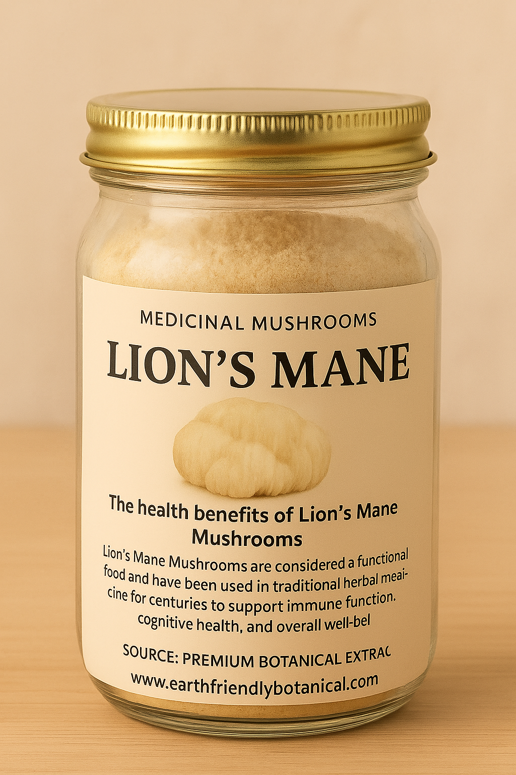 Lion’s Mane Mushroom Supplement